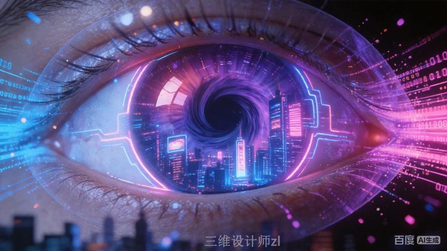 ai创造赛博朋克科技风
